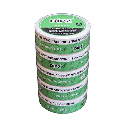 Dipz Nicotine Pouches.