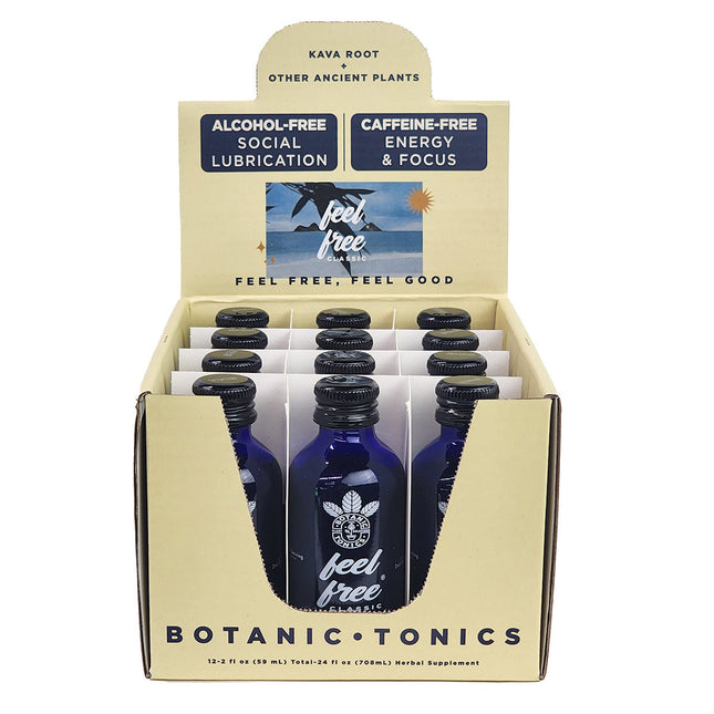 Feel Free Botanical Shots - Box of 12.