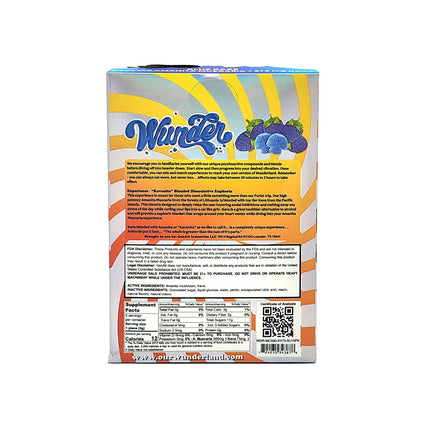 WUNDER AMANITA MUSCARIA MUSHROOM KAVA GUMMIES.