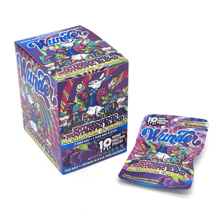 WUNDER AMANITA MUSCARIA MUSHROOM KAVA GUMMIES.