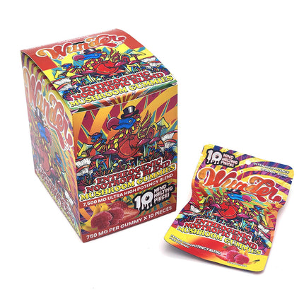 WUNDER AMANITA MUSCARIA MUSHROOM KAVA GUMMIES.