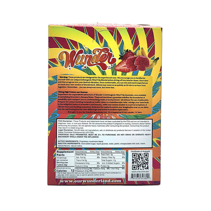 WUNDER AMANITA MUSCARIA MUSHROOM KAVA GUMMIES.